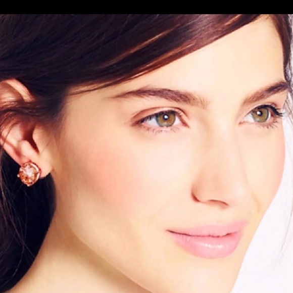 Kate Spade gumdrop rose gold stud earring - Picture 4 of 5